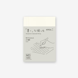 Midori MD paper notebook A7 Gelinieerd Midori MD paper notebook A7 Gelinieerd