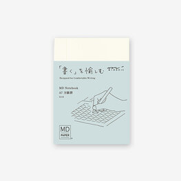 Midori MD paper notebook A7 ruitjes Midori MD paper notebook A7 ruitjes