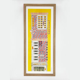 Noa Defesche - Barbershop collage poster Noa Defesche - Barbershop collage poster