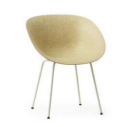 Normann Copenhagen MAT eetkamerstoel met leuning hennep & zeegras Normann Copenhagen MAT eetkamerstoel met leuning hennep & zeegras