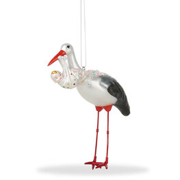 De Ballen uit - Ooievaar met baby De Ballen uit - Ooievaar met baby