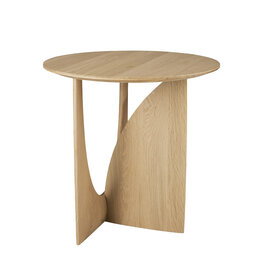 Ethnicraft Geometric bijzettafel Eiken Ethnicraft Geometric bijzettafel Eiken