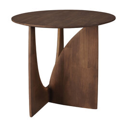 Ethnicraft Geometric bijzettafel Teak Ethnicraft Geometric bijzettafel Teak