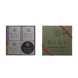 Hibi 10 minutes aroma lucifers Gift Box (3 geuren) Hibi 10 minutes aroma lucifers Gift Box (3 geuren)