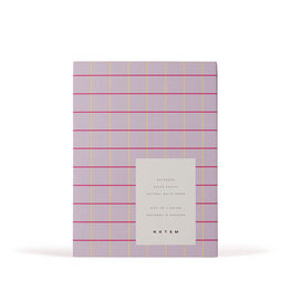 NOTEM STUDIO Notebook "Uma" Notebook Small Lavender Gelinieerd NOTEM STUDIO Notebook "Uma" Notebook Small Lavender Gelinieerd