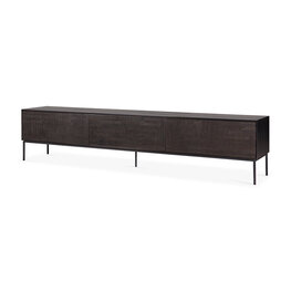 Ethnicraft Grooves Tv-meubel 242cm Ethnicraft Grooves Tv-meubel 242cm