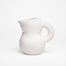 Home Studyo Blow Up Jug Emily Bone Wit Home Studyo Blow Up Jug Emily Bone Wit
