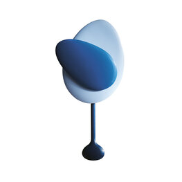 Design House Stockholm Mellow Clock blue Design House Stockholm Mellow Clock blue