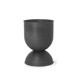 Ferm Living Hourglass Pot Medium Black Ferm Living Hourglass Pot Medium Black