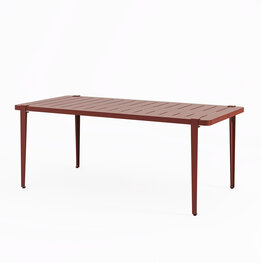 TIPTOE Midi Outdoor Table 190x90cm brick red TIPTOE Midi Outdoor Table 190x90cm brick red