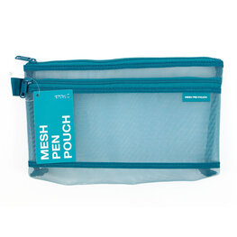 Midori Mesh Pen Pouch - blue