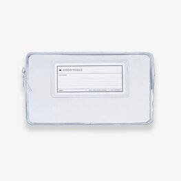 KOKUYO Good Tools Pen Pouch Clear KOKUYO Good Tools Pen Pouch Clear