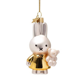 Vondels Ornament glas Nijntje baby gold beertje Vondels Ornament glas Nijntje baby gold beertje