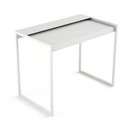Metallbude Desk Donna Bureau Wit