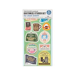 Traveler's notebook Diary 2026 customize Sticker Set Traveler's notebook Diary 2026 customize Sticker Set