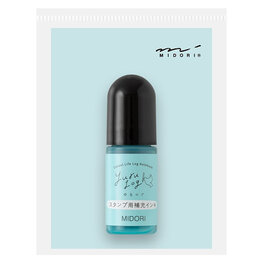 Midori Yuru Log Refill Stamp Ink - blue