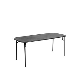 SALE! Petite Friture Week-end Tuintafel 180cm Zwart