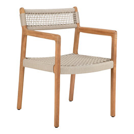 Ethnicraft Jack woven outdoor Stoel