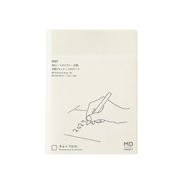 Midori MD Notebook Diary 2027 A6 - 1 day 1 page
