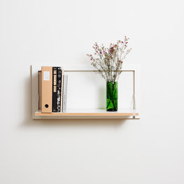 Ambivalenz Fläpps enkele wandplank 80x40 Ambivalenz Fläpps enkele wandplank 80x40