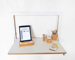 Ambivalenz Fläpps wandbureau wit Ambivalenz Fläpps wandbureau wit