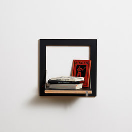 Ambivalenz Fläpps enkele wandplank 40x40 vierkant Ambivalenz Fläpps enkele wandplank 40x40 vierkant