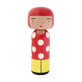Lucie Kaas Yayoi Kusama- Dot Kokeshi pop Lucie Kaas Yayoi Kusama- Dot Kokeshi pop