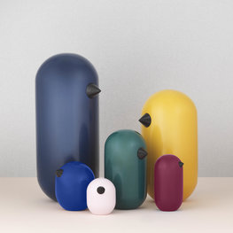 Normann Copenhagen Little birds Colors - houten vogel Normann Copenhagen Little birds Colors - houten vogel