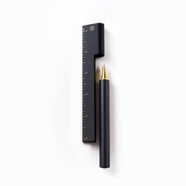 HMM Rule/One Gold (ballpoint &ruler) HMM Rule/One Gold (ballpoint &ruler)