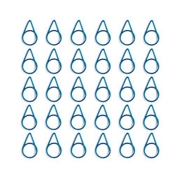 Normann Copenhagen Daily Fiction Paperclips True Blue Normann Copenhagen Daily Fiction Paperclips True Blue