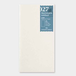 Traveler's notebook -  Watercolor paper refill 027 Traveler's notebook -  Watercolor paper refill 027